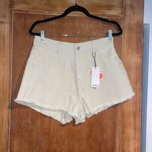 White Denim Shorts - New with Tags!